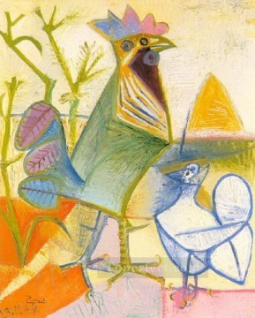 Liberación del gallo 1944 cubismo Pablo Picasso Pinturas al óleo